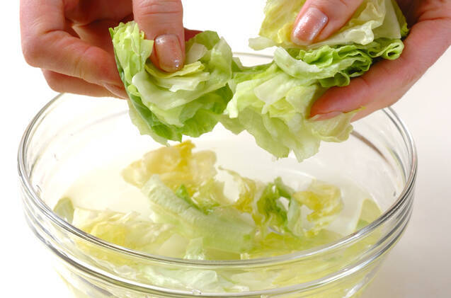 ハンペンサラダの作り方の手順2