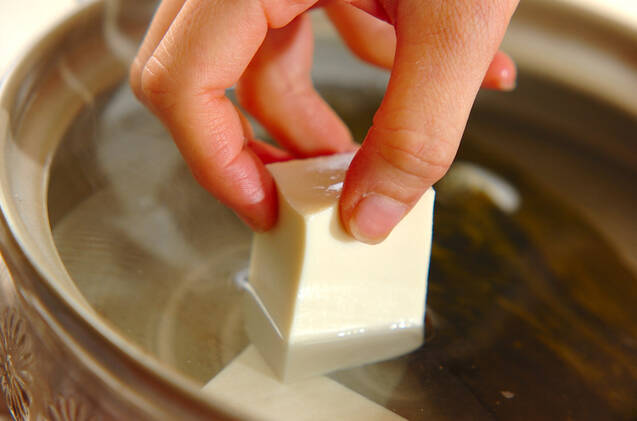 湯豆腐の作り方の手順8