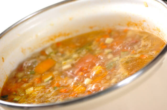 ミネストローネの作り方の手順8