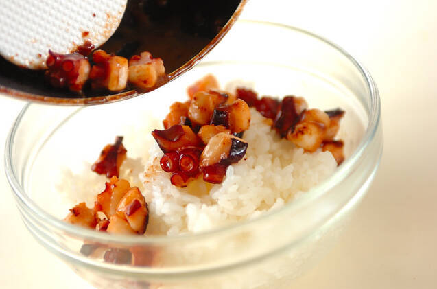 タコ飯の作り方の手順3