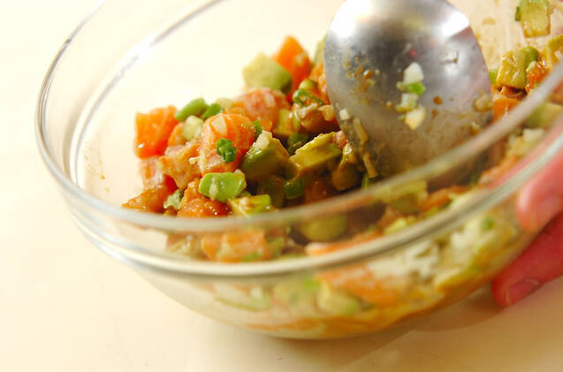 脱マンネリ サーモンのブルスケッタ 簡単時短レシピ by杉本 亜希子さんの作り方の手順6