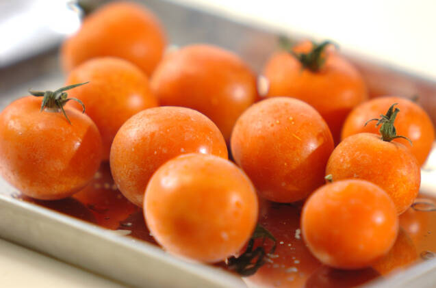 プチトマトのアイスの作り方の手順1