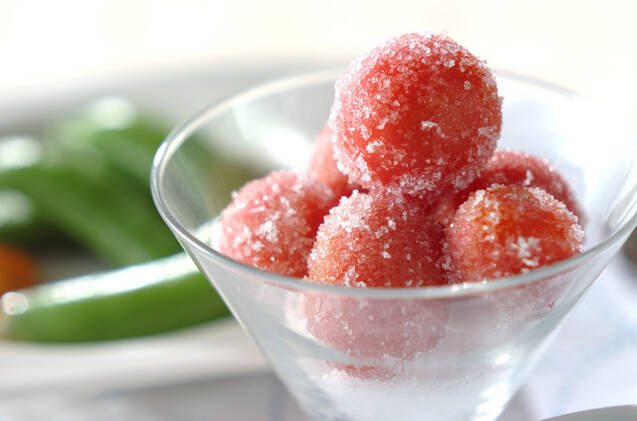 プチトマトのアイス