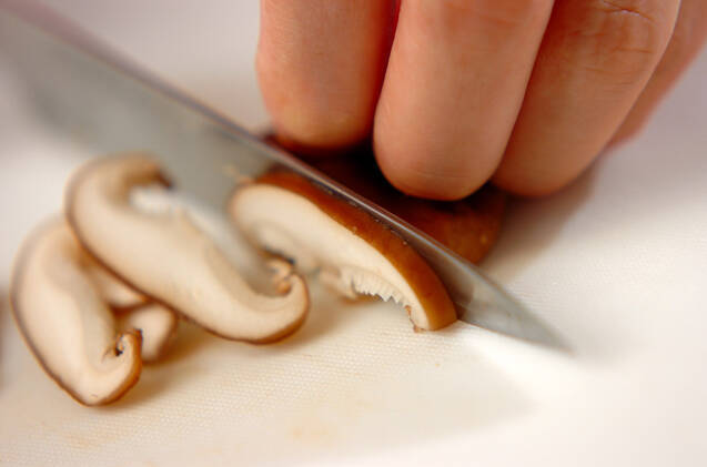 キノコご飯の作り方の手順1