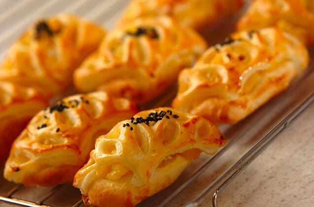 栗きんとんのモチッとパイブレッドの作り方の手順8