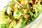 レタスのニ種醤和えの作り方2