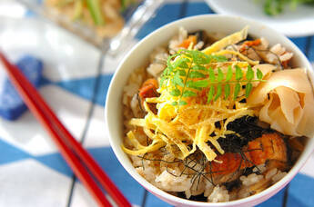 ウナギの混ぜご飯