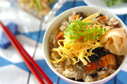 ウナギの混ぜご飯