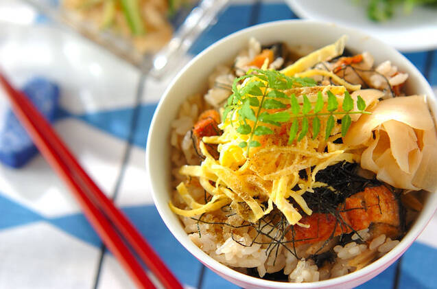 ウナギの混ぜご飯