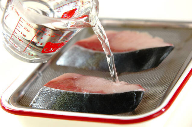 ブリの照り煮の作り方の手順1