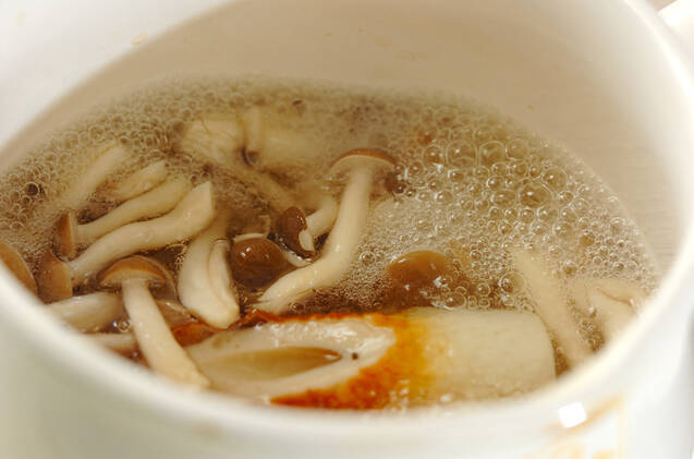 青菜の煮浸しの作り方の手順4