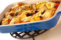 シンプル焼きカボチャ