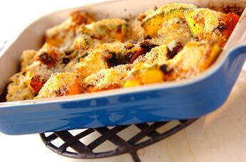 シンプル焼きカボチャ