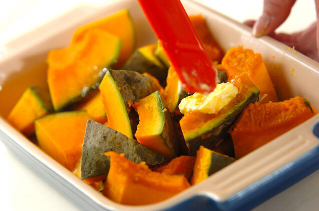 シンプル焼きカボチャの作り方の手順1