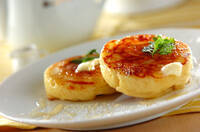 大豆と豆乳のクランペット