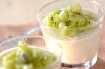 練乳パンナコッタ