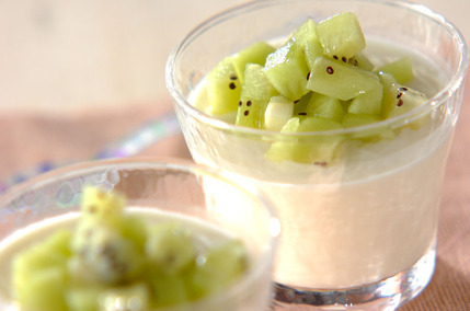 練乳パンナコッタ