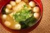 ワカメと麩のみそ汁の作り方の手順