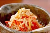ニンジンの甘酢和え