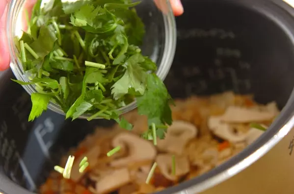 秋の味覚!松茸ご飯の作り方3