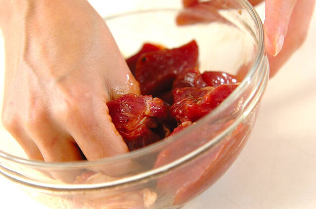 酢豚の作り方の手順1