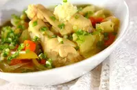 鶏手羽元のトマト煮