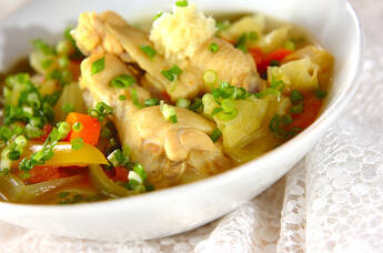 鶏手羽元のトマト煮