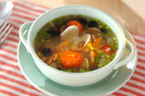 アサリのスープ