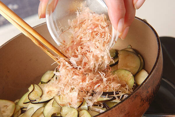 ナスのおかか和えの作り方の手順2