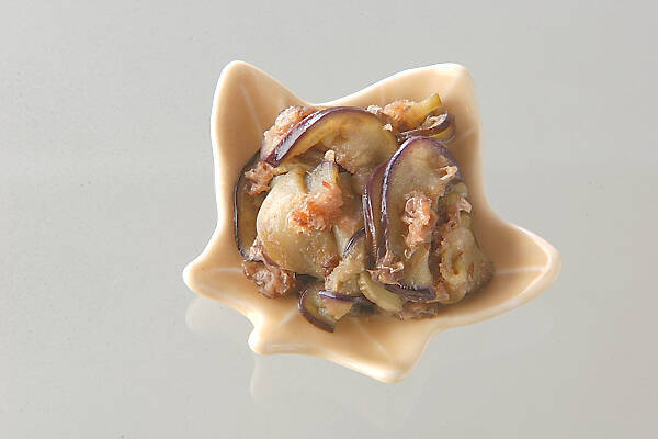 ナスのおかか和え