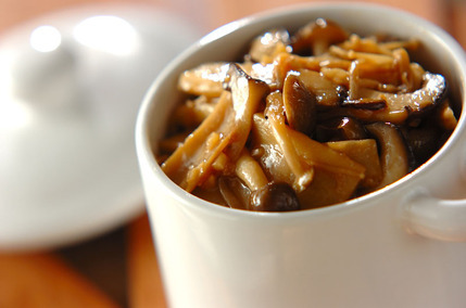 たっぷりキノコの常備菜