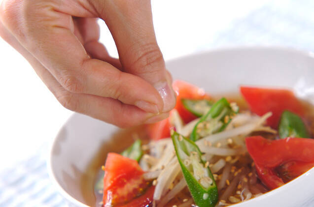 夏野菜の麺汁の作り方の手順6