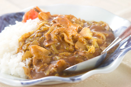 ひらひらポークカレー