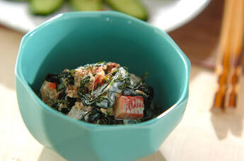 ワカメのおかか和え