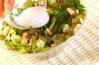 温泉卵のせサラダの作り方の手順5