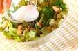 温泉卵のせサラダの作り方の手順5