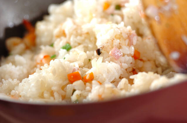 パイナップルチャーハンの作り方の手順5