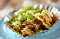 里芋の和風チーズ焼き