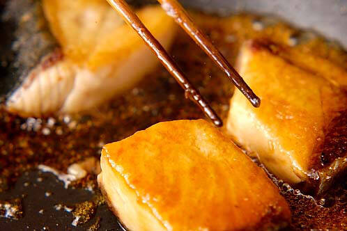 ブリの照り焼きの作り方の手順4