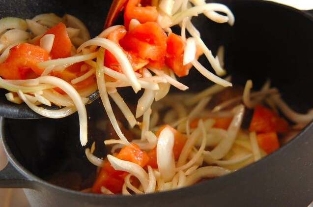 カレー粉で作るルウを使わないプロの本格ビーフカレーの作り方の手順7