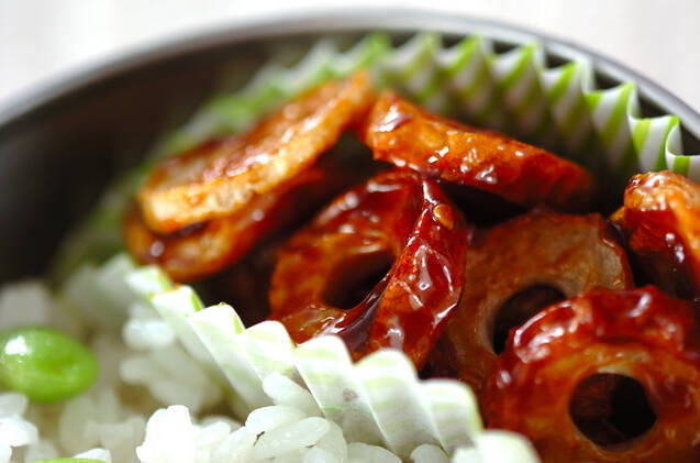 焼きちくわのみそダレ和え