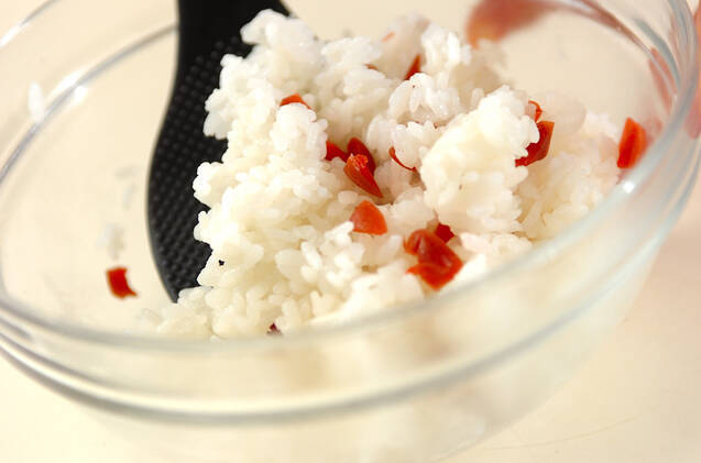 豆腐と卵のスープごはんの作り方の手順1