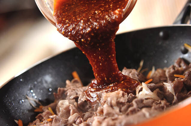 具材を変えて生春巻き みんな大好き焼き肉味の作り方の手順8