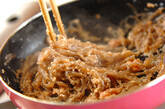 糸コンのめんたいこ炒めの作り方4