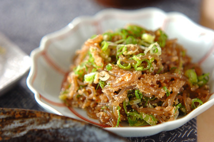 糸コンのめんたいこ炒め