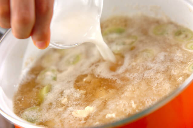 豆腐のトロミおろし汁の作り方の手順5