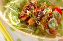 オクラの豚肉巻き