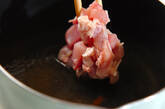 鶏肉入りお吸い物の作り方4