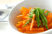 ニンジンのゴマドレサラダ