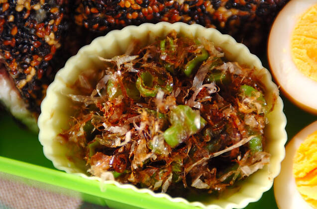 シシトウのおかか炒め